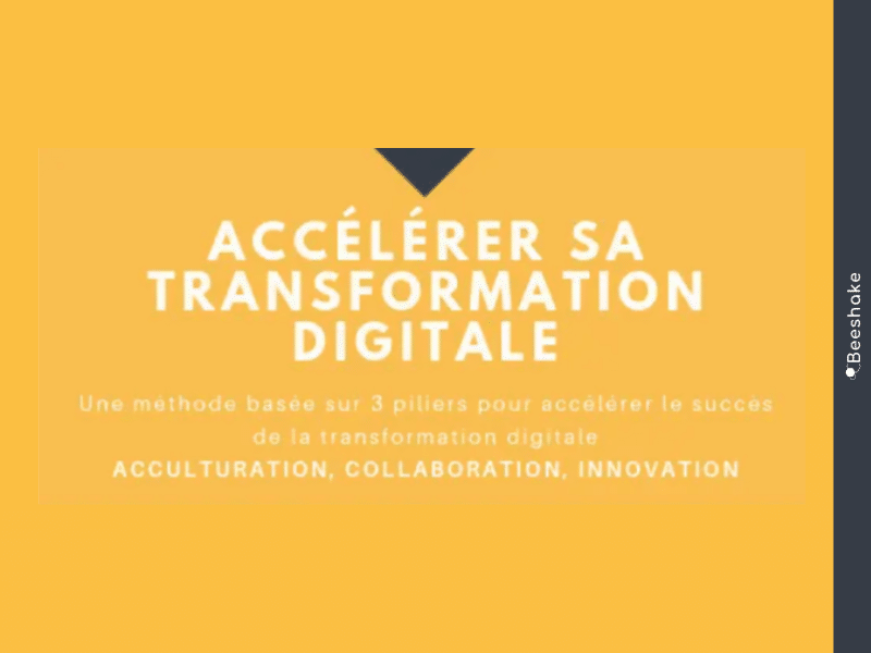 Etapes de la transformation digitale - infographie