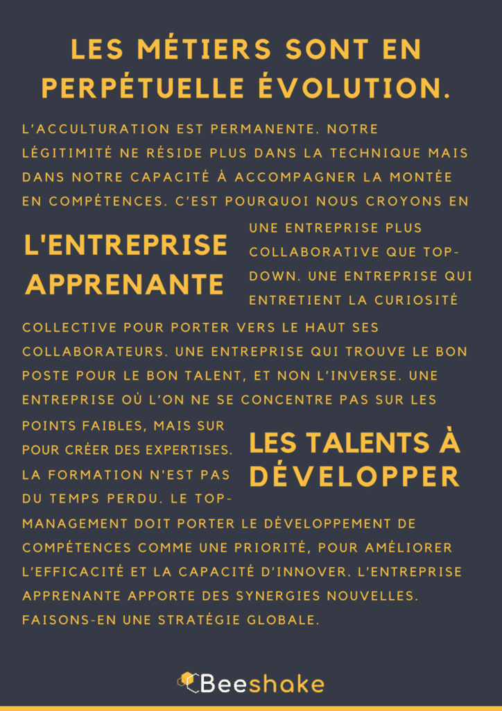 Manifesto - l'entreprise apprenante