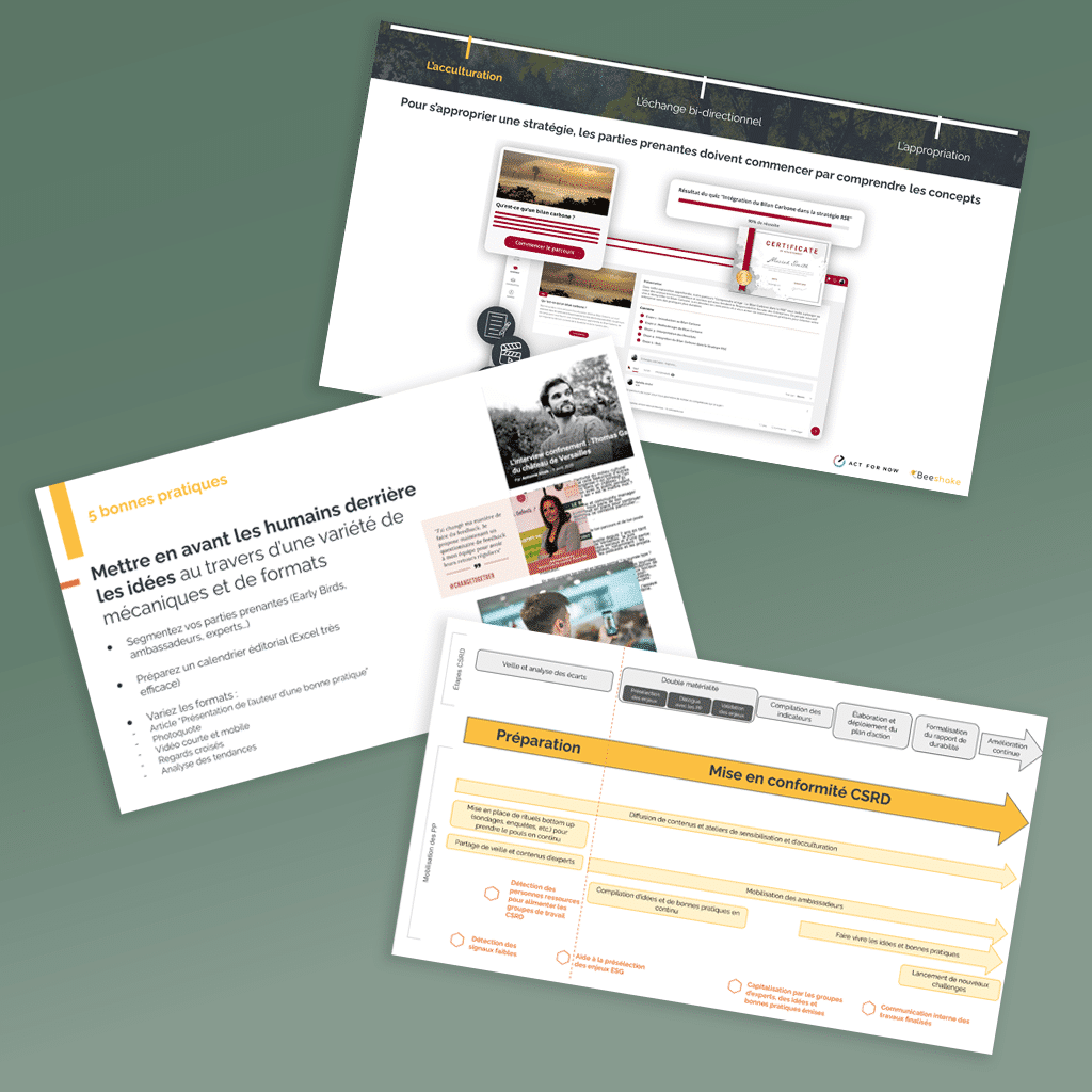 WEBINAIRE CSRD</br></br>5 bonnes pratiques pour impliquer vos parties prenantes et rendre votre stratégie RSE concrète