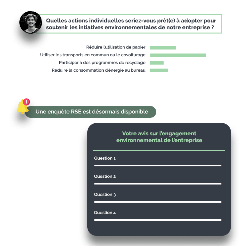 Plateforme RSE : sondages, enquêtes et baromètre RSE