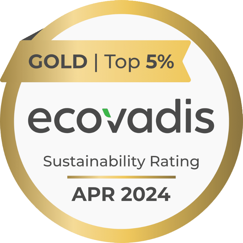 Médaille EcoVadis Gold 2024